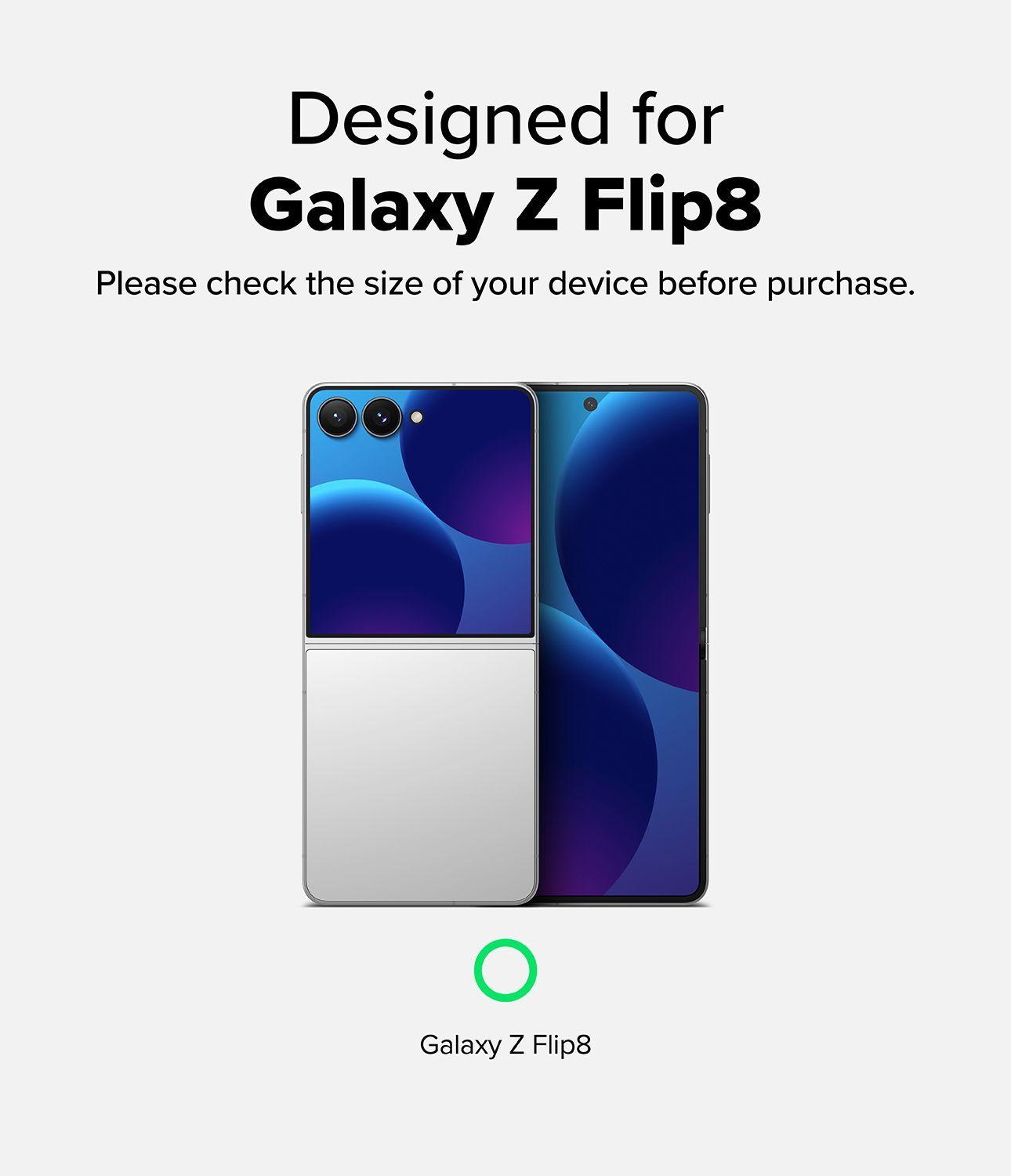 Carcasa Ringke Para Galaxy Z Flip 8 Fusion Flap Magnetic Clear-9