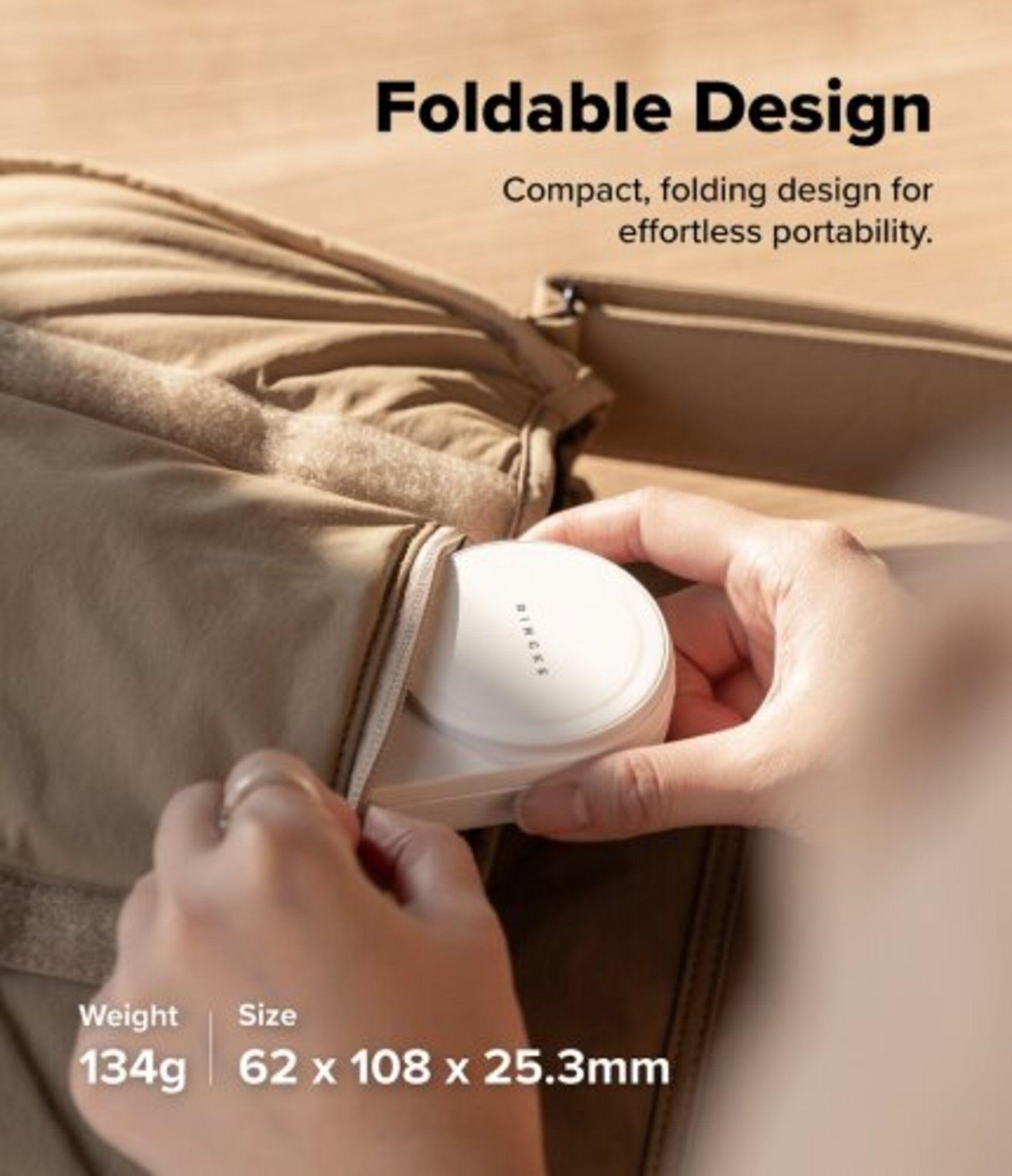 Stand de Carga Inalambrica Ringke Qi2 25W 3 en 1 Magnetico Plegable-6