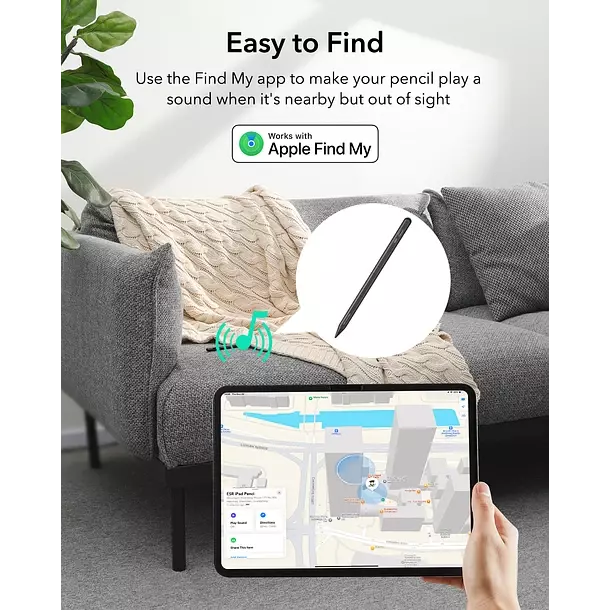 Pencil ESR Geo Digital Para iPad con Find My-2