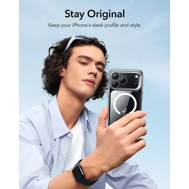 Carcasa ESR Para iPhone 17 Pro Hybrid Stash Stand-3