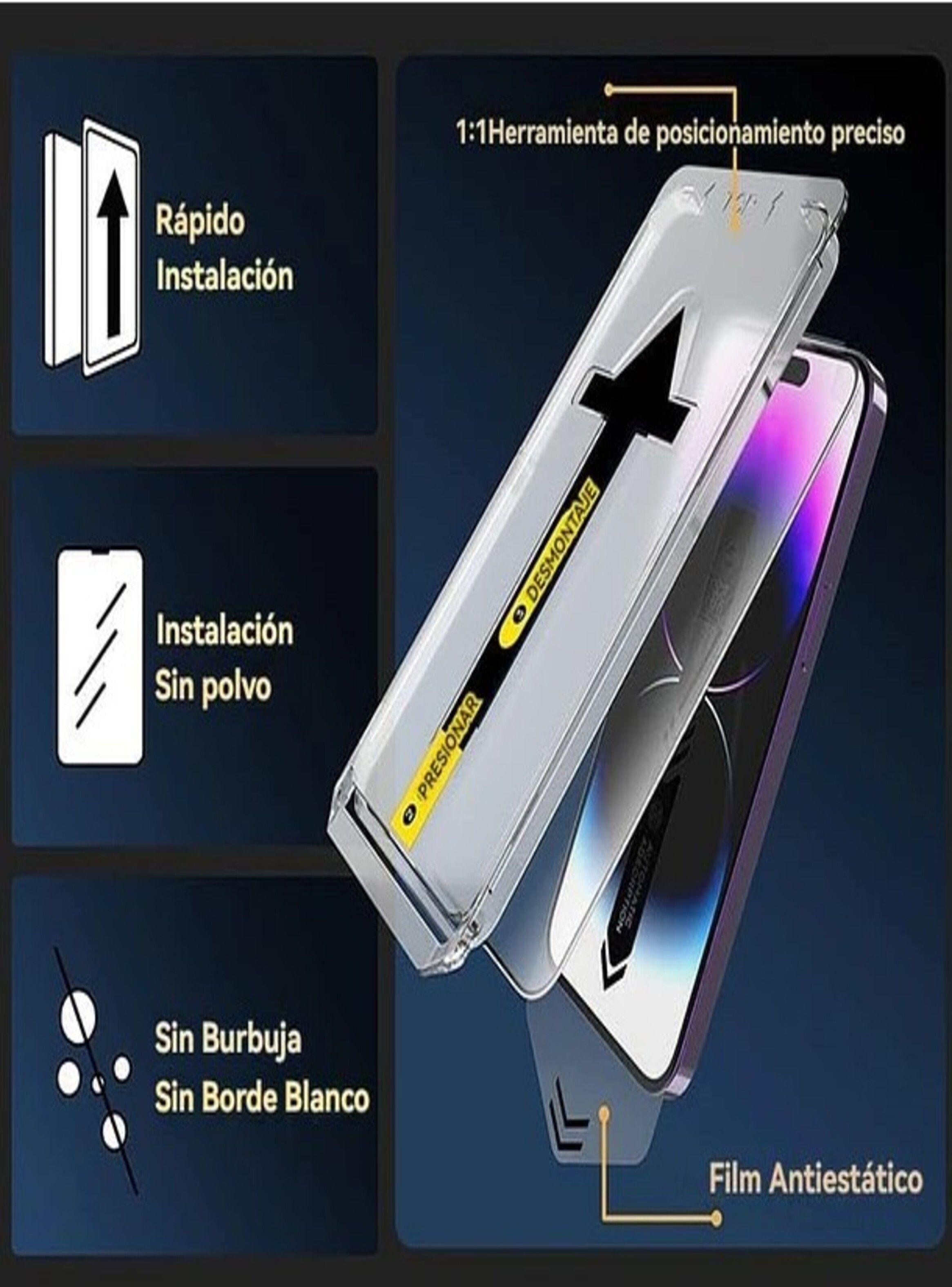 Lamina Pantalla Para iPhone 17 Auto Instalable-2