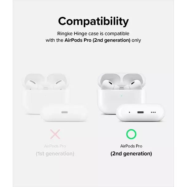Carcasa Funda Ringke Para AirPods Pro 2 Gen Hinge-8