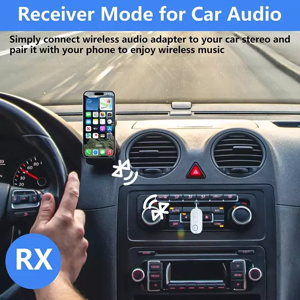 Adaptador Audifonos para Viaje Avion 3 5MM Blanco-6