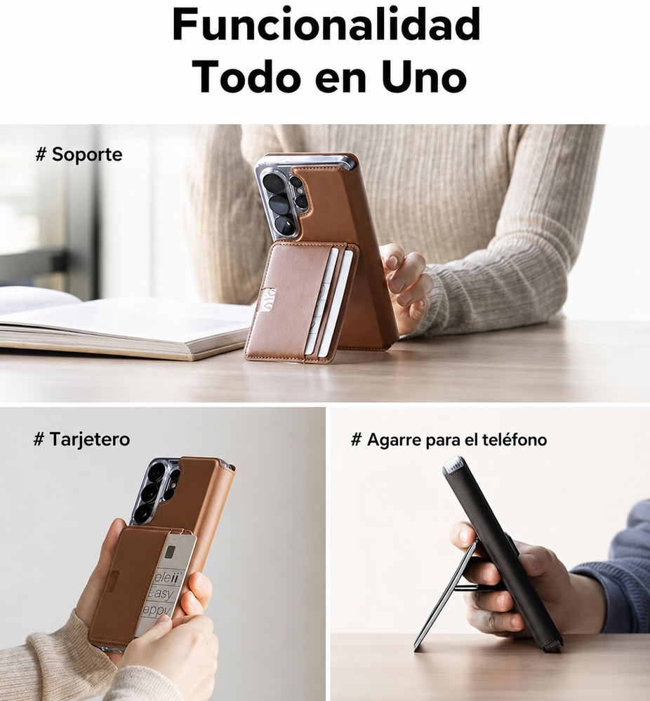 Billetera FOLIO STAND RINGKE Magn tica Para S26 ULTRA-2
