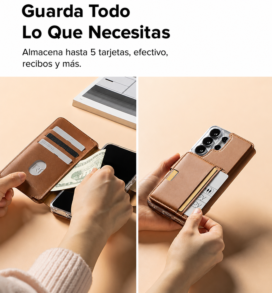 Billetera FOLIO STAND RINGKE Magn tica Para S26 ULTRA-3