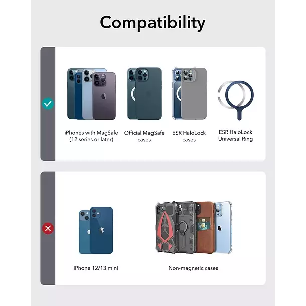 Tarjetero Magnetico Para iPhone ESR Geo Wallet Stand-6