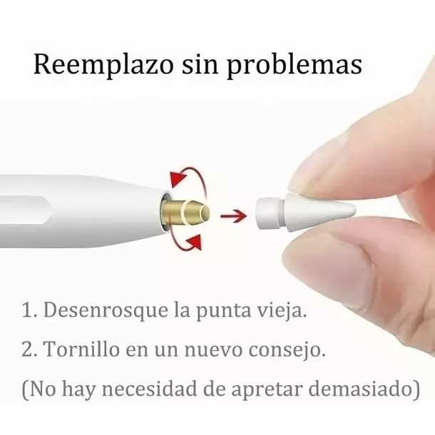 Punta Reemplazo Para Apple Pencil Hb 2b Kit 4 Unidades-2