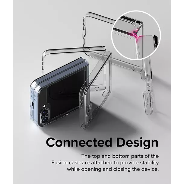 Carcasa Ringke Para Galaxy Z Flip 7 FE 6 Fusion-5