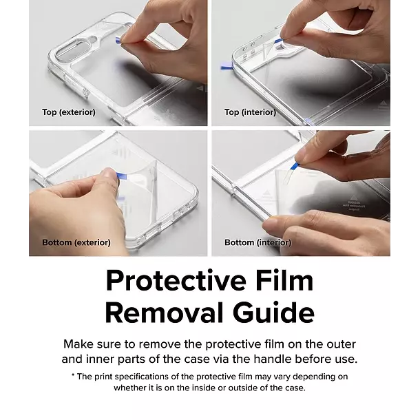 Carcasa Ringke Para Galaxy Z Flip 7 FE 6 Fusion-8