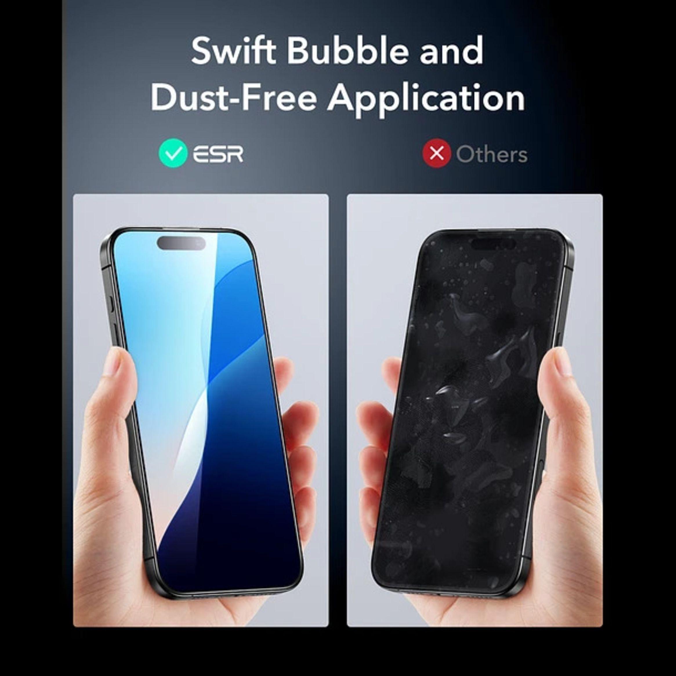 Mica Vidrio ESR Armorite Para iPhone 16 Pro-4