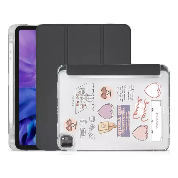 Carcasa Funda Smart Cover Para iPad 11va Generacion A16 y 10ma Gen-0