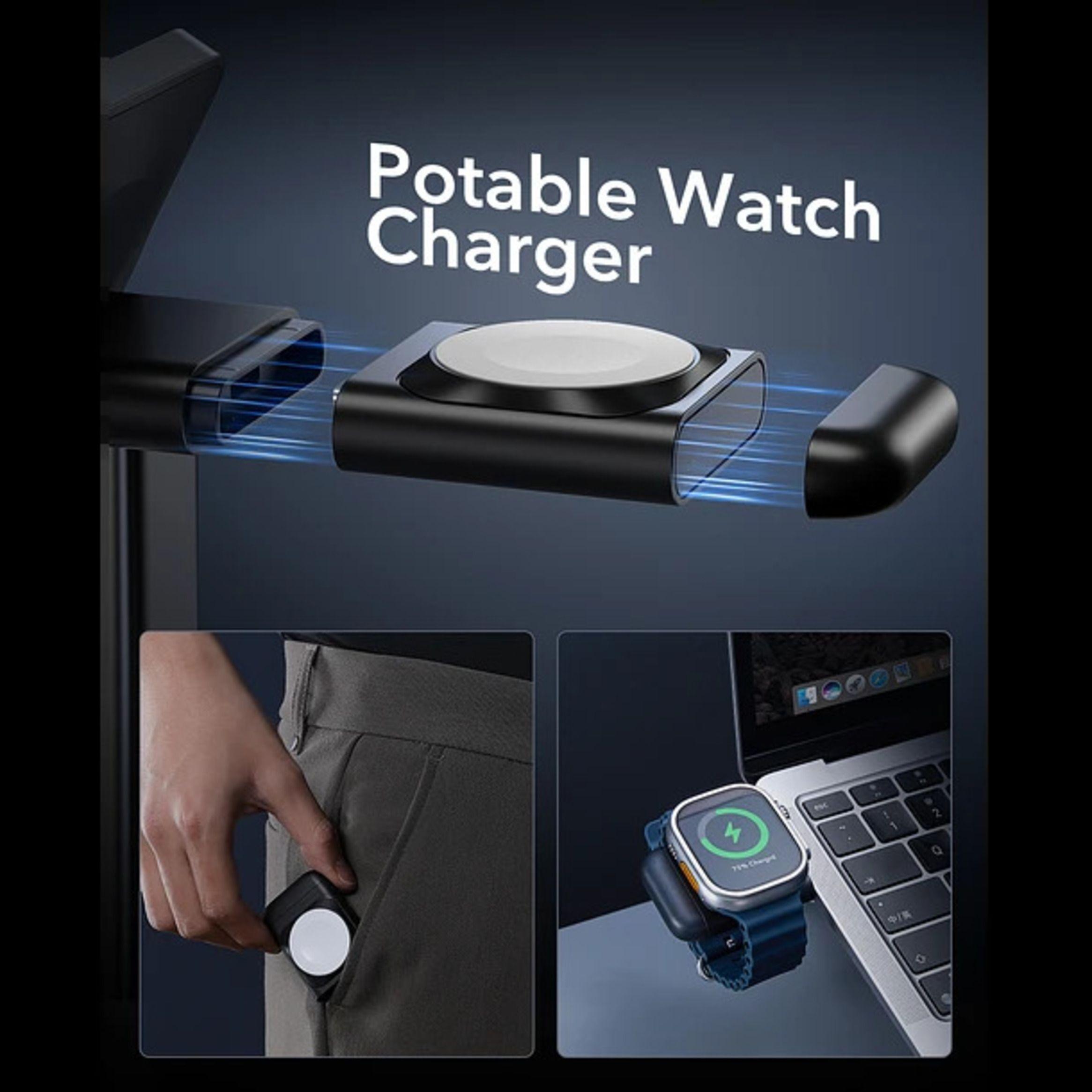 Estacion de Carga ESR 3 en 1 Qi2 Para iPhone Watch AirPods-5