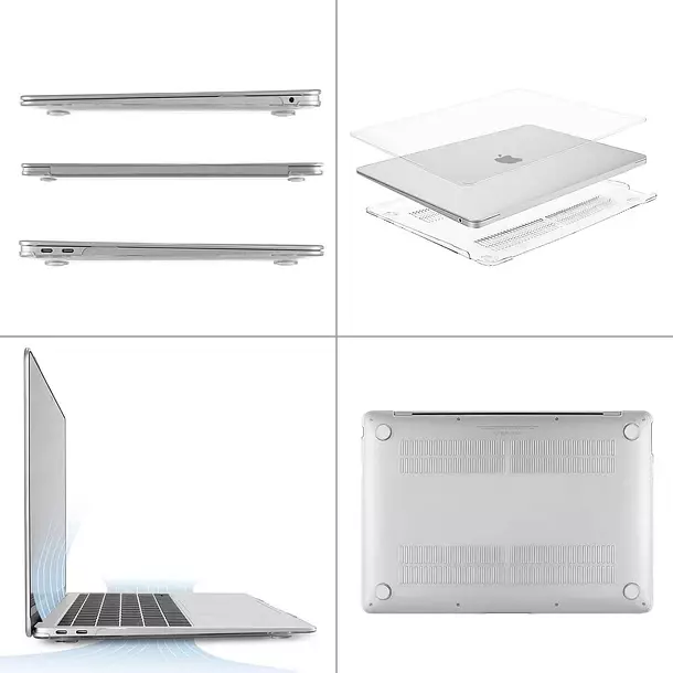 Carcasa Funda Rigida para MacBook Air 13.6"  (M2 / M3 / M4)-3
