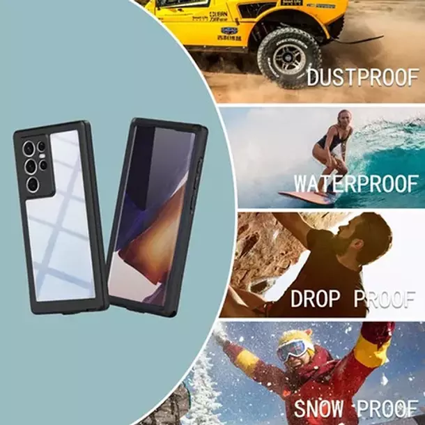 Carcasa Blindada Para Galaxy S24 Ultra Sumergible Waterproof-3