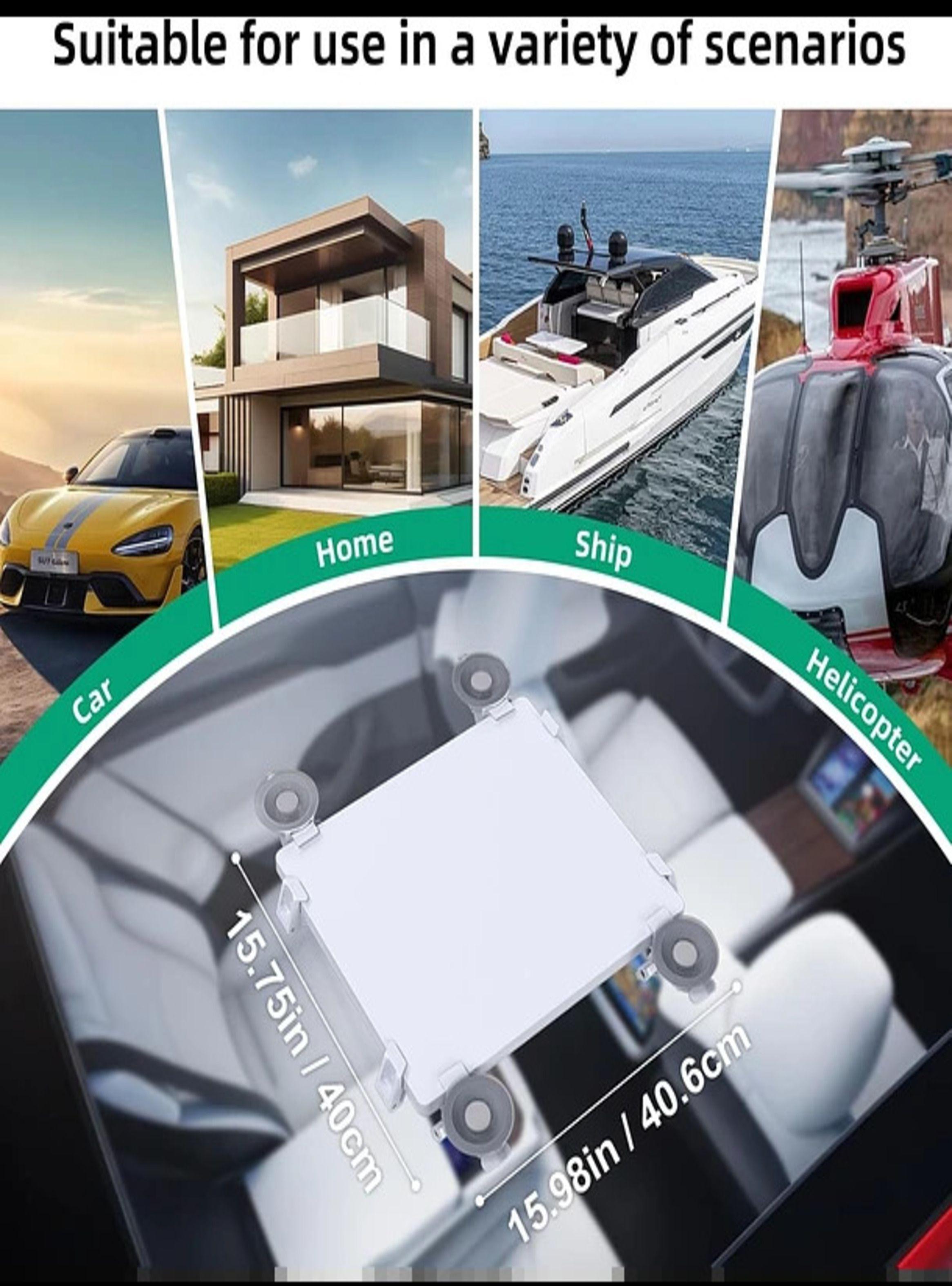 Soporte Ajustable Para Starlink Mini Ventosas-5