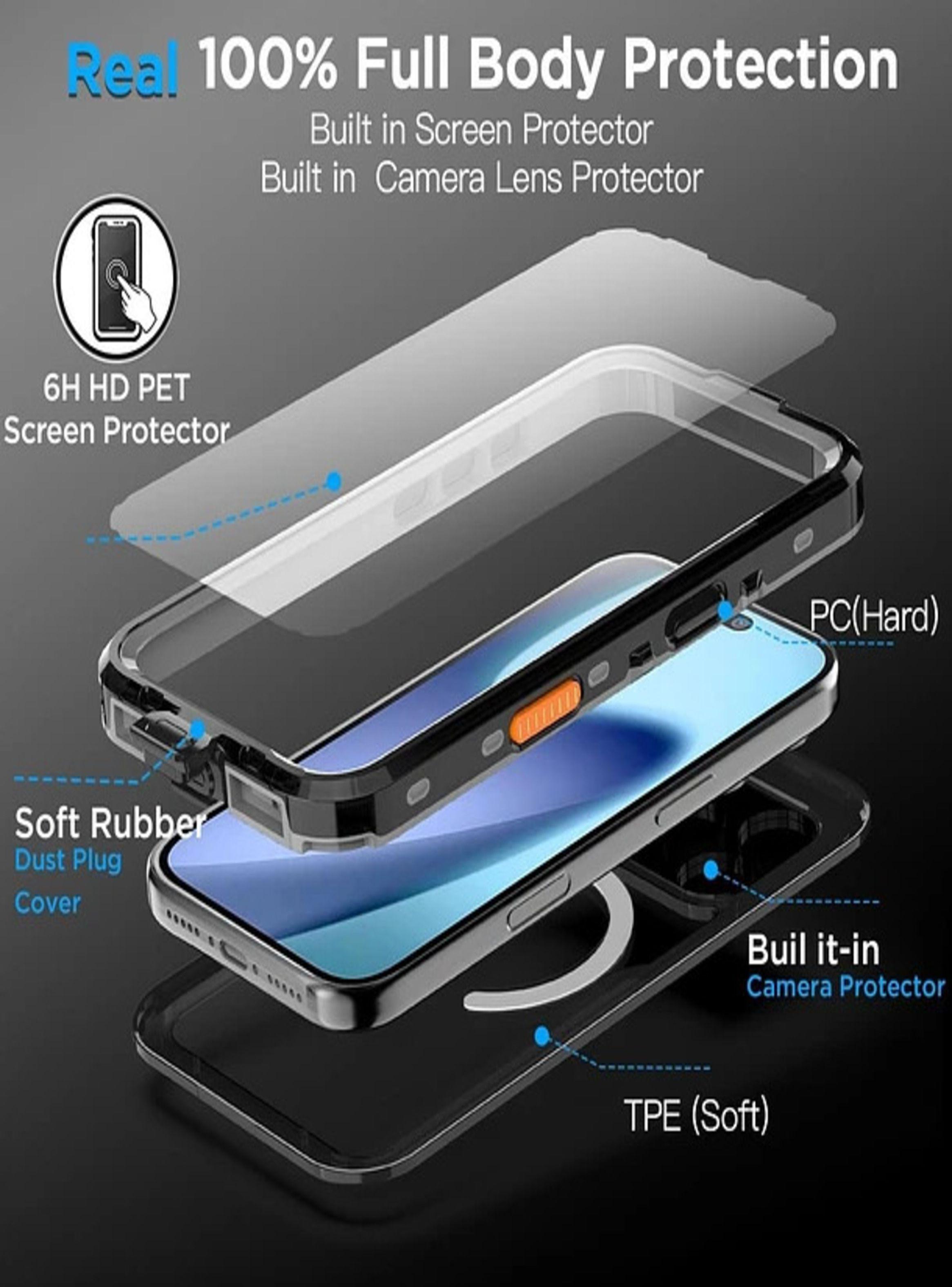 Carcasa Blindada Para iPhone 17 Pro Max Waterproof-1