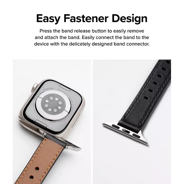 Correa Cuero Ringke Para Apple Watch 38 40 41 42mm One Slim-4