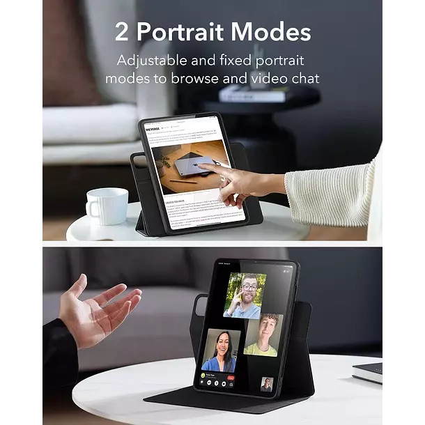 Carcasa Funda Para iPad Pro 11 2024 ESR Rebound Hybrid 360-2