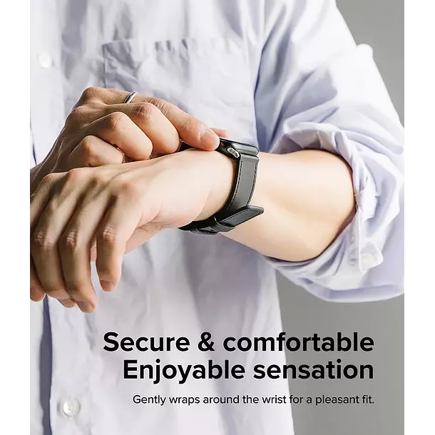 Correa Cuero Ringke Para Apple Watch 44 45 46 49mm One Basic-3