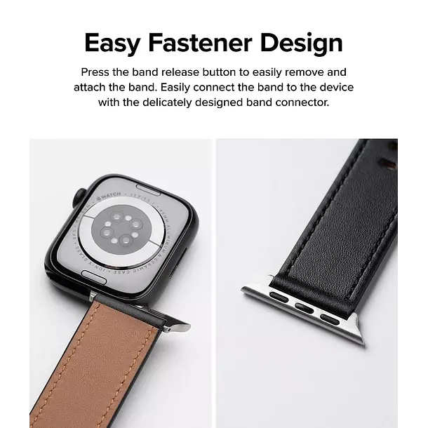 Correa Cuero Ringke Para Apple Watch 44 45 46 49mm One Basic-5