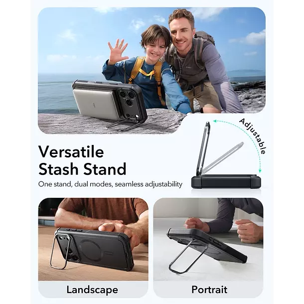 Carcasa ESR Para iPhone 17 Pro Max Cyber Armor-5