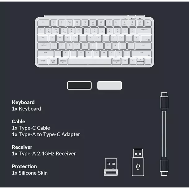 Teclado Gamer Inalambrico Keychron B1 Pro Ultra Delgado Espanol-5