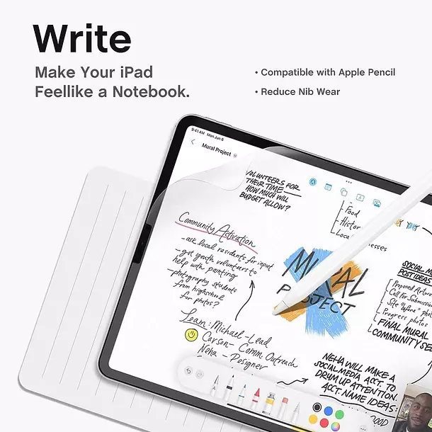 Paperfeel Lamina Sensacion Papel para Galaxy Tab S10 Lite-4