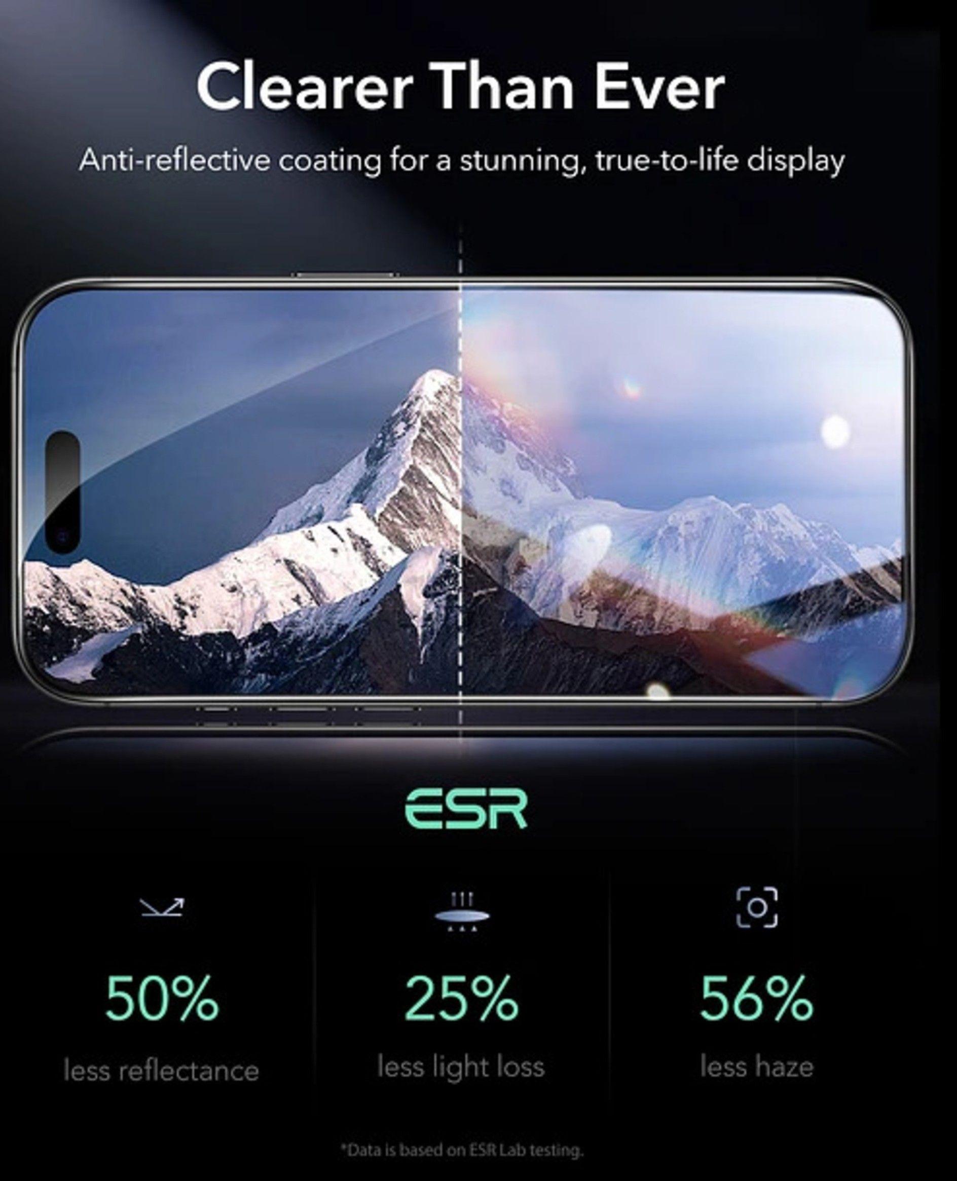 Lamina Mica Pantalla ESR Para iPhone 17 Pro Max Armorite 2un-2