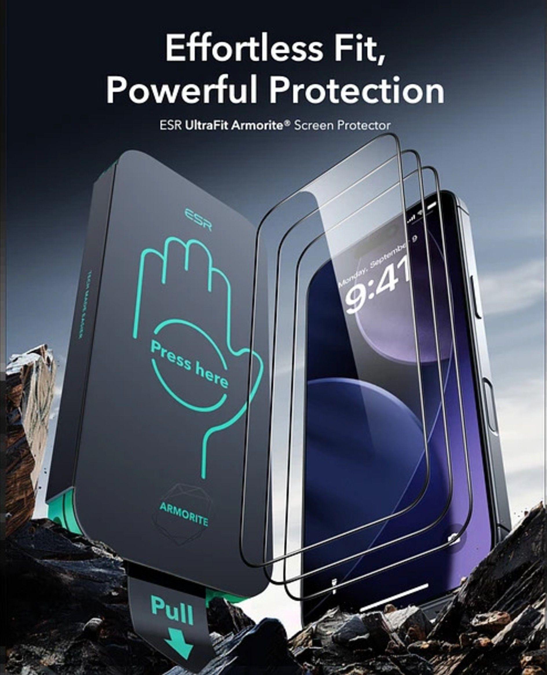 Lamina Mica Pantalla ESR Para iPhone 17 Pro Max Armorite 2un-4