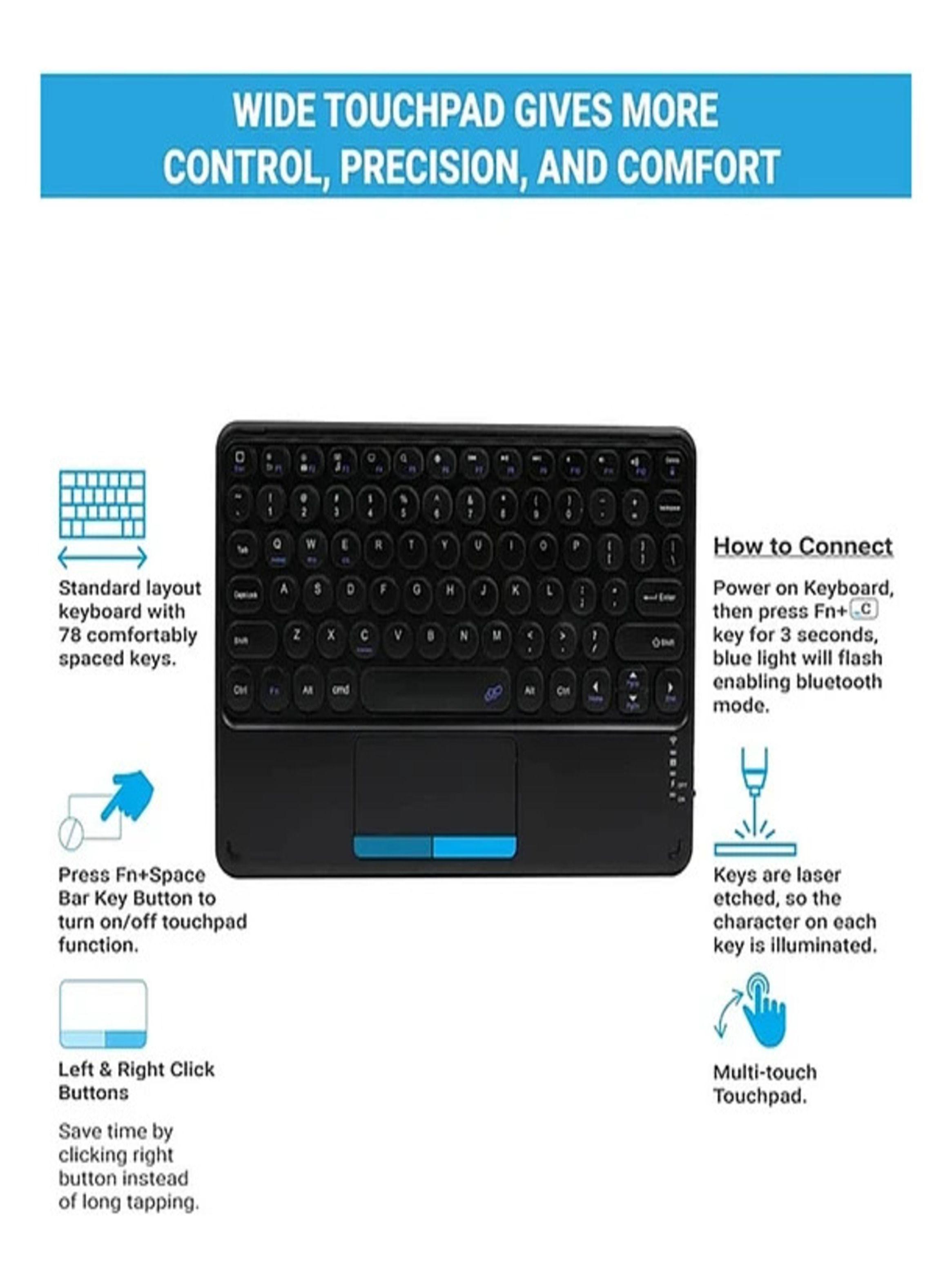 Funda Con Teclado Para iPad Air 11 M3 2025 11 2024 M2-4