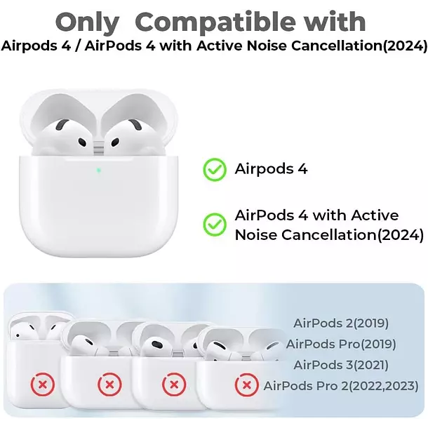 Carcasa Funda Tpu Silicona Para AirPods 4-2