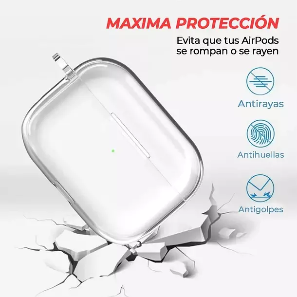 Carcasa Funda Tpu Silicona Para AirPods 4-6