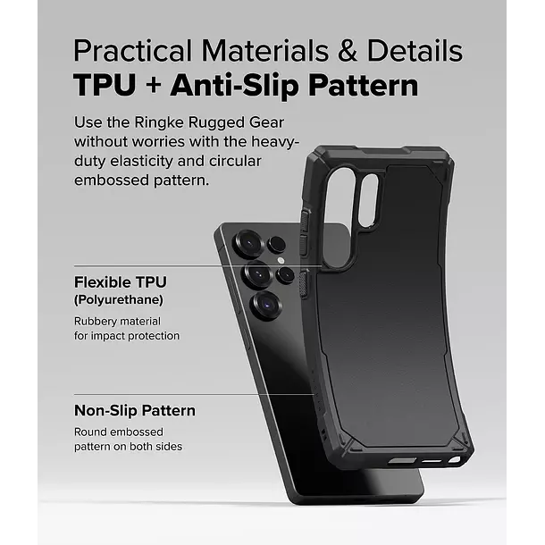 Carcasa Ringke Para Galaxy S25 Ultra Rugged Gear Magnetica-5