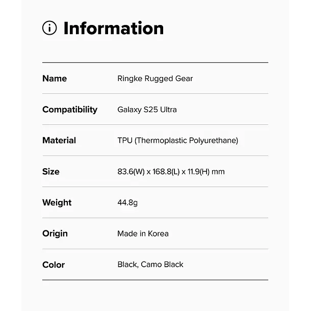 Carcasa Ringke Para Galaxy S25 Ultra Rugged Gear Magnetica-9