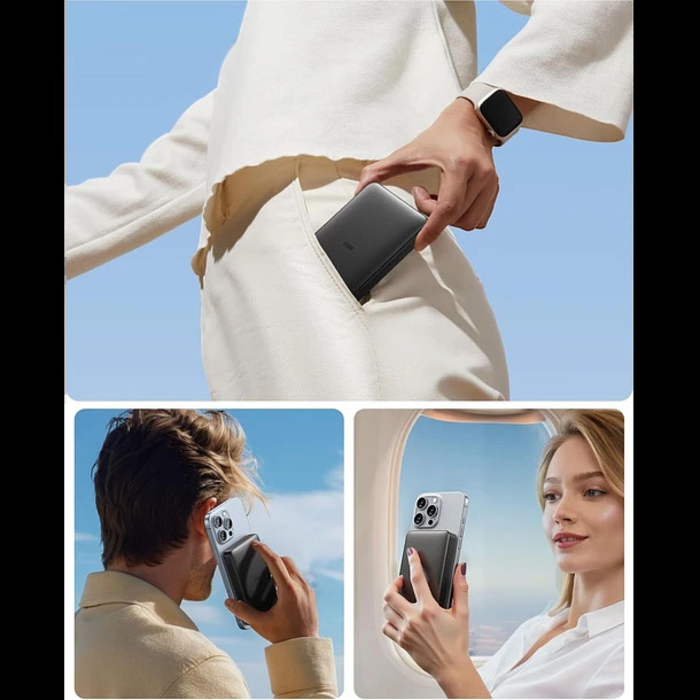 Cargador Portatil Bateria Portatil ESR Para iPhone Qi2 10 000 mAh Magnetica MagSlim-5