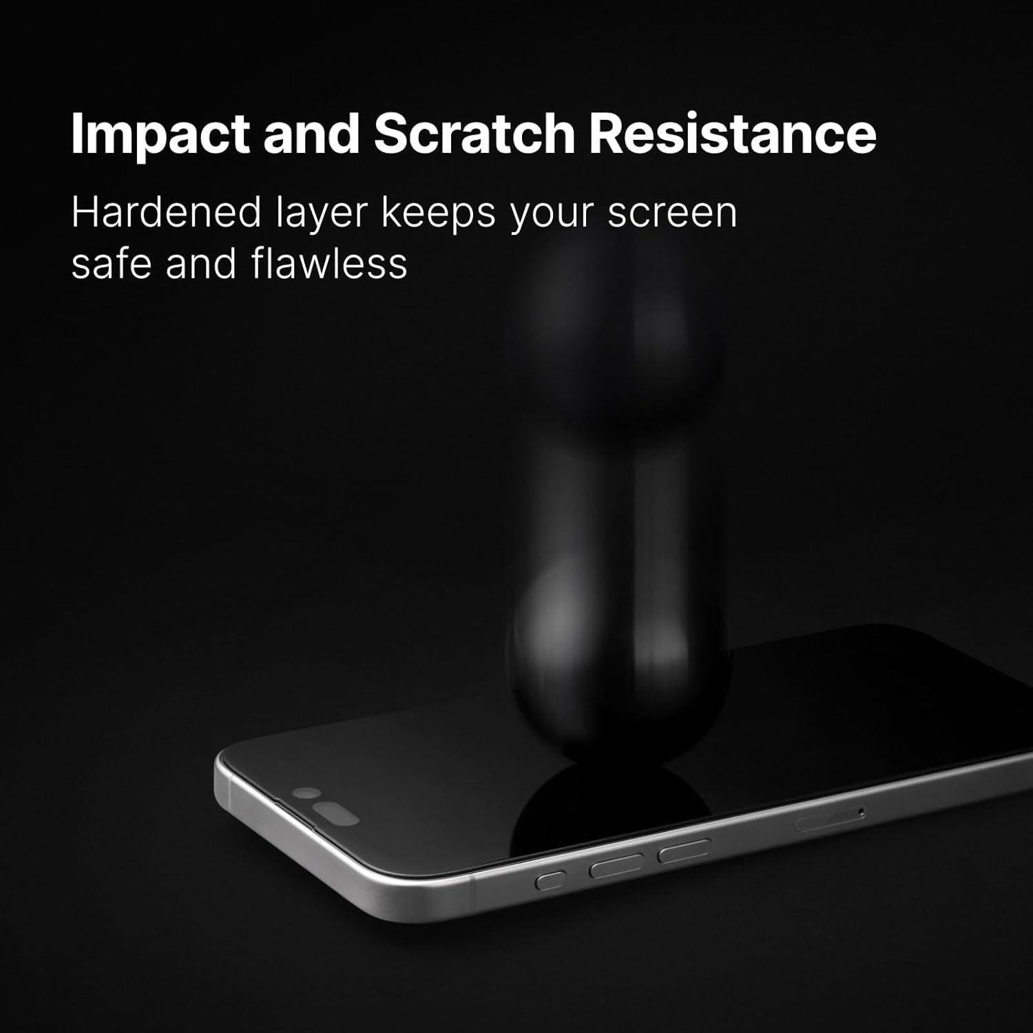 Lamina Anti Espia RhinoShield Para iPhone 17 17 Pro 16 Pro Impact Protector PRO-2