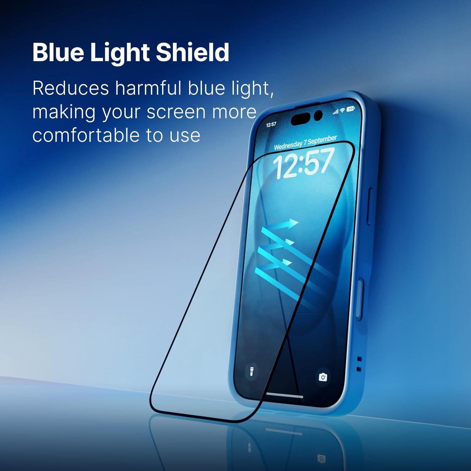 Lamina Anti Espia RhinoShield Para iPhone 17 17 Pro 16 Pro Impact Protector PRO-3