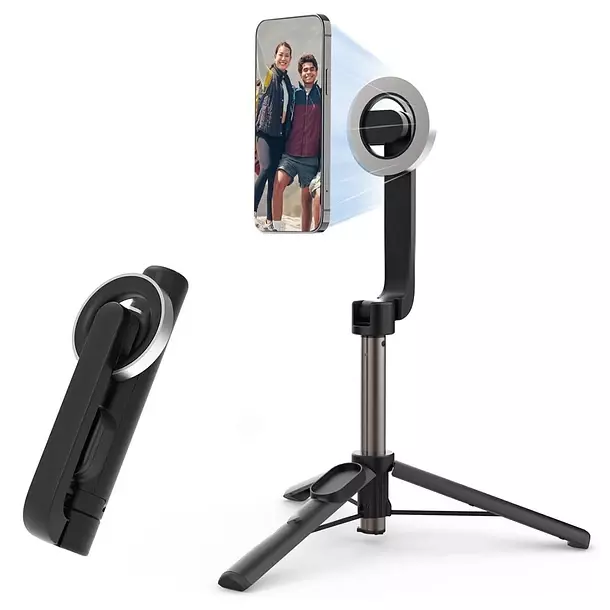 Tripode Palo Selfie Magnetico Para iPhone Compatible Magsafe-1