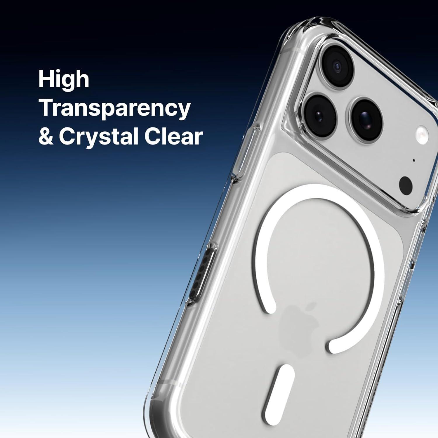 Carcasa RhinoShield Para iPhone 17 Pro Clear-4