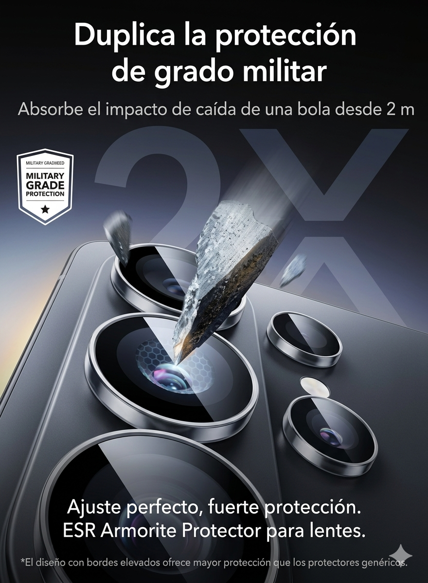 Protector Camara ESR Para Galaxy S26 Ultra Armorite-2