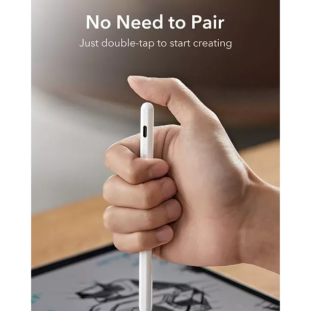 Pencil ESR Para iPad Palm Rejection Blanco-2