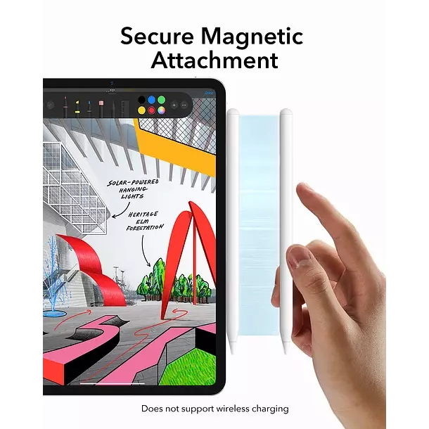 Pencil ESR Para iPad Palm Rejection Blanco-4