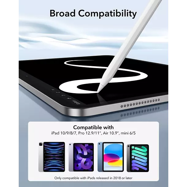 Pencil ESR Para iPad Palm Rejection Blanco-7