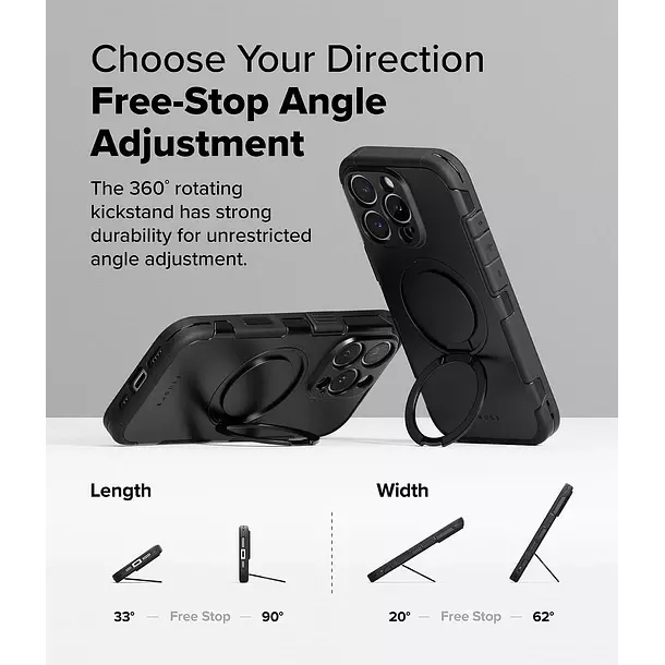 Carcasa Ringke Para iPhone 16 Pro Max ALLES-7