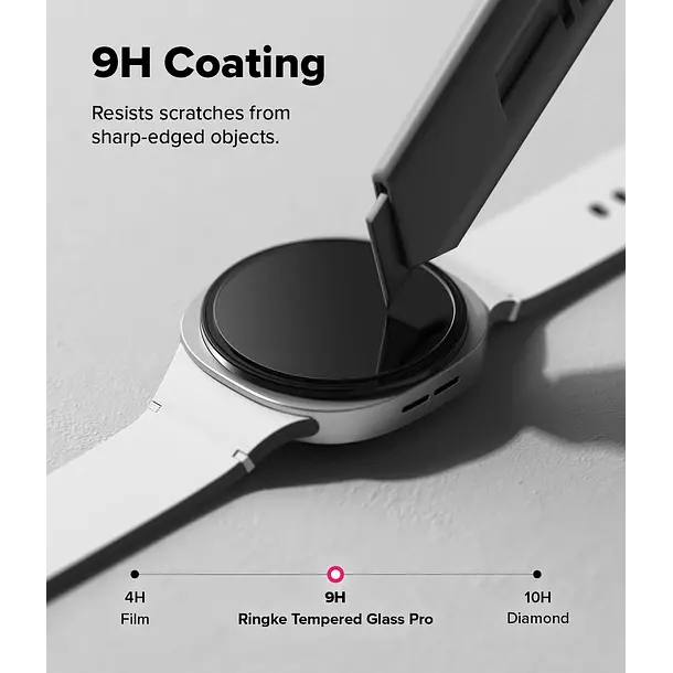 Lamina Vidrio Ringke Para Galaxy Watch 8 44mm 2 Pack-4