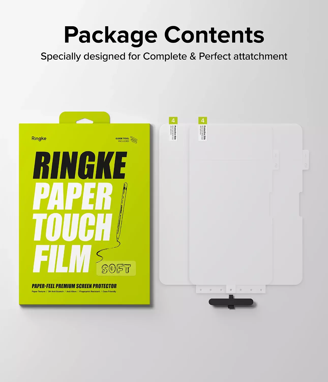 Lamina Ringke Paper Touch Film Para iPad Air 10 9 Pro 11 2 UN-8
