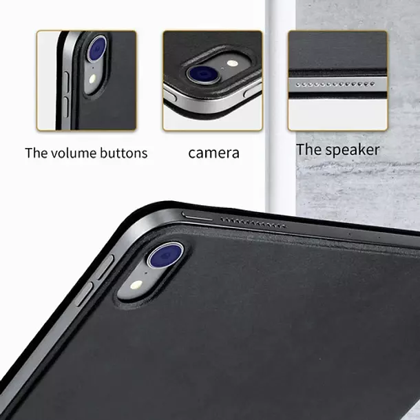 Carcasa Smart Cover Para iPad Air 11 M4 M3 M2 Air 5ta 4ta Gen Magnetica-2