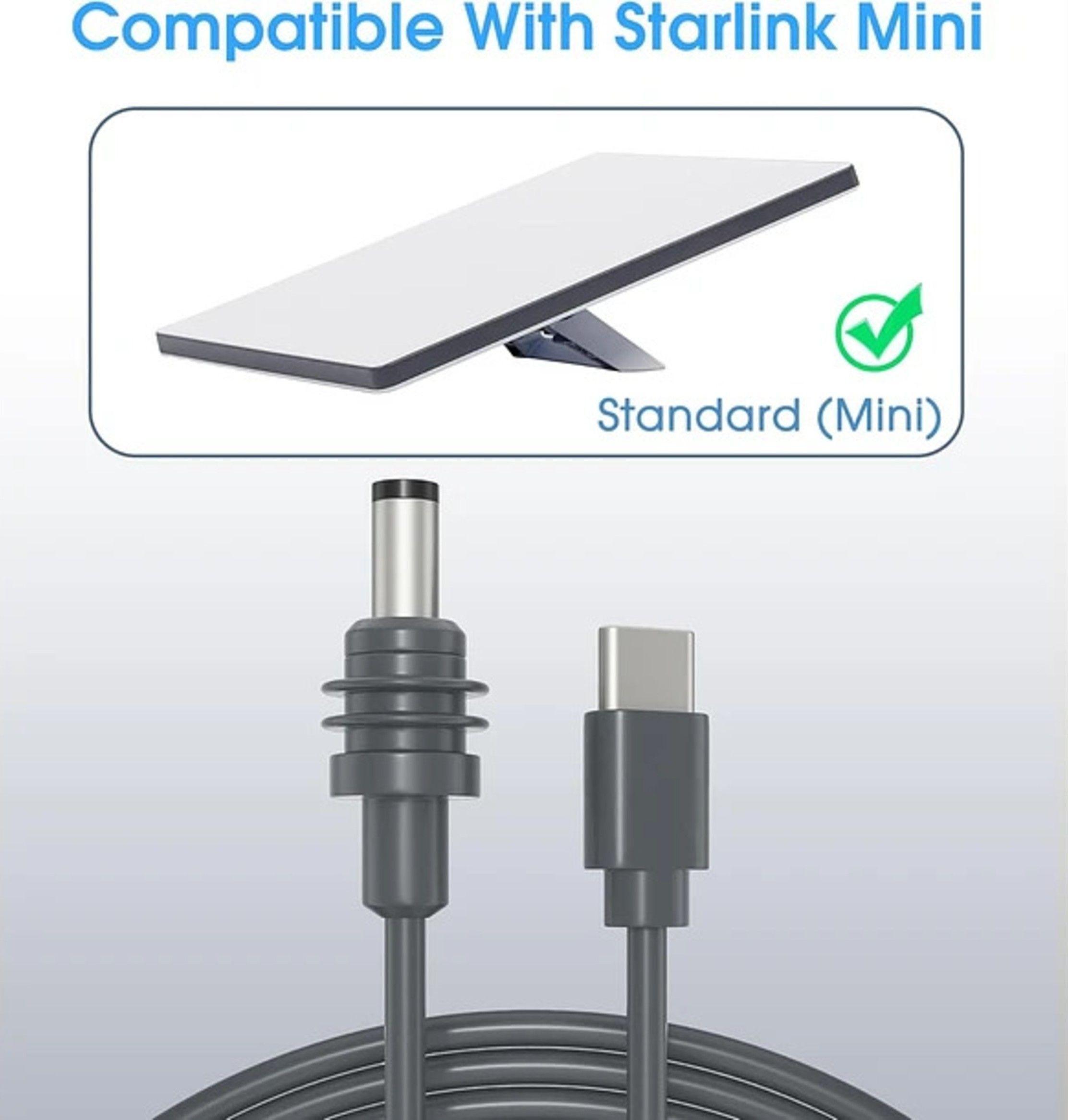 Cable de Carga USB C Para Starlink Mini 2 Metros-5