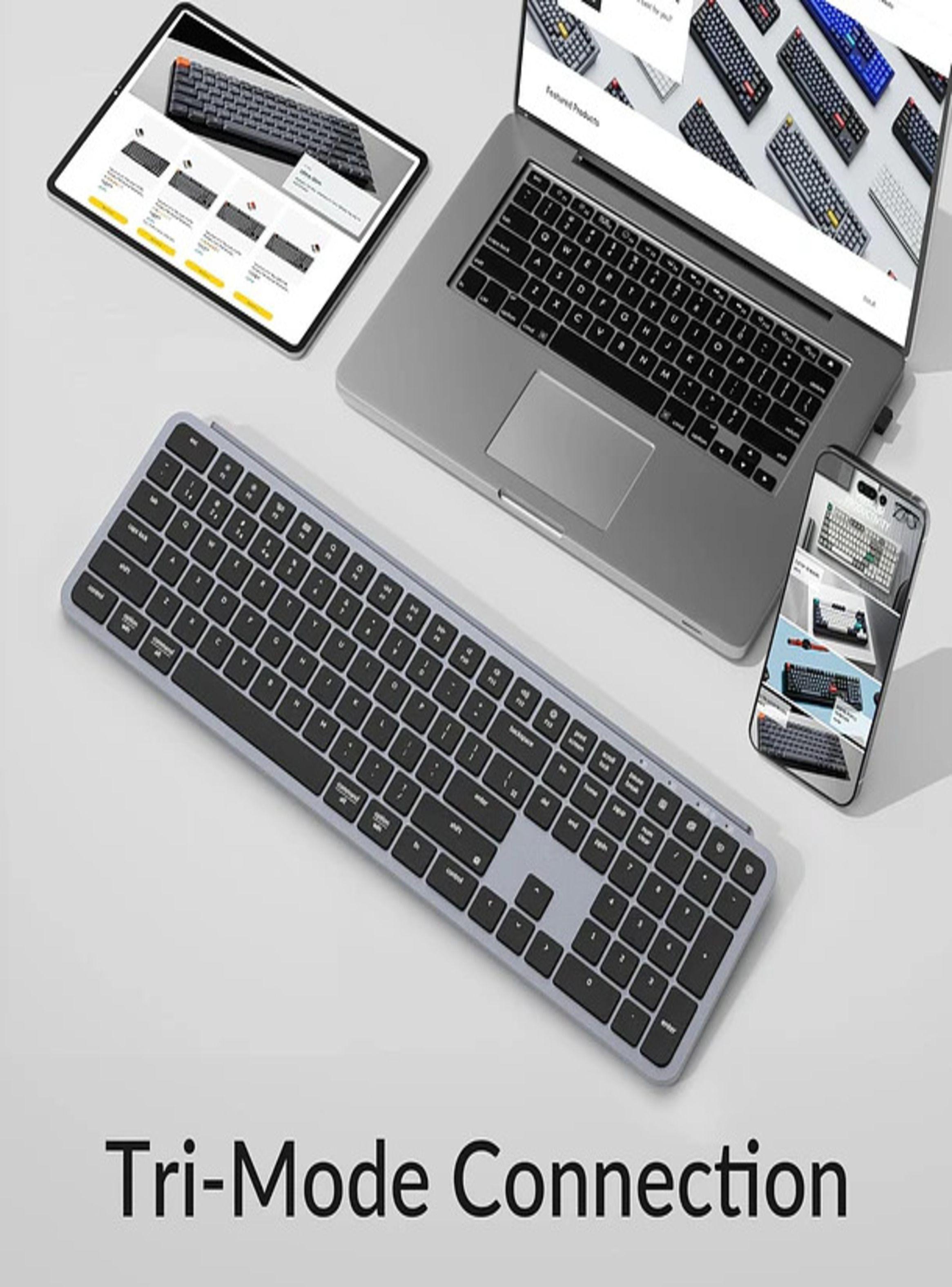 Teclado Inalambrico Keychron B6 Pro 2 4ghz Bluetooth Espanol Ultra Delgado-5