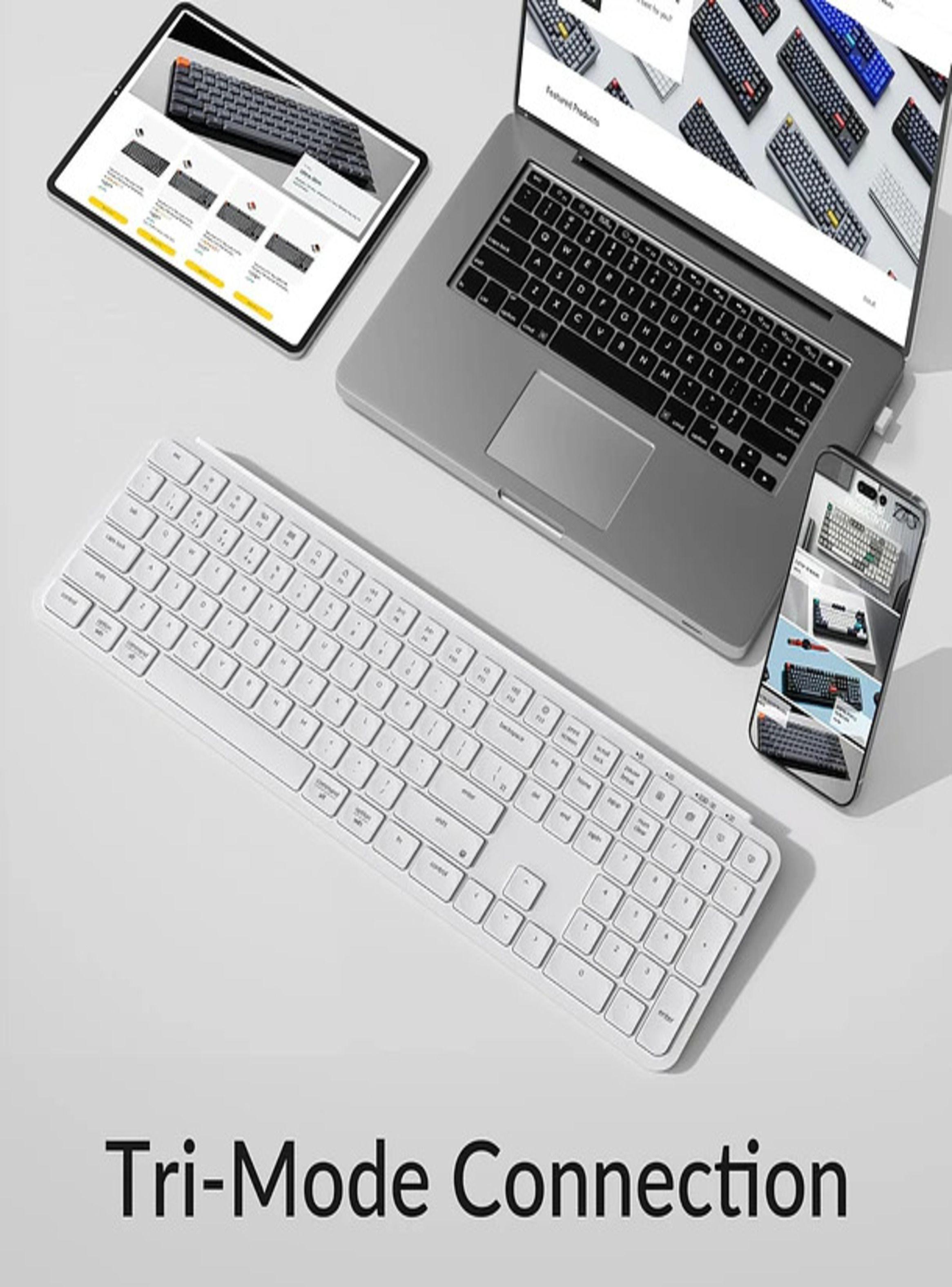Teclado Inalambrico Keychron B6 Pro 2 4ghz Bluetooth Espanol Ultra Delgado-7